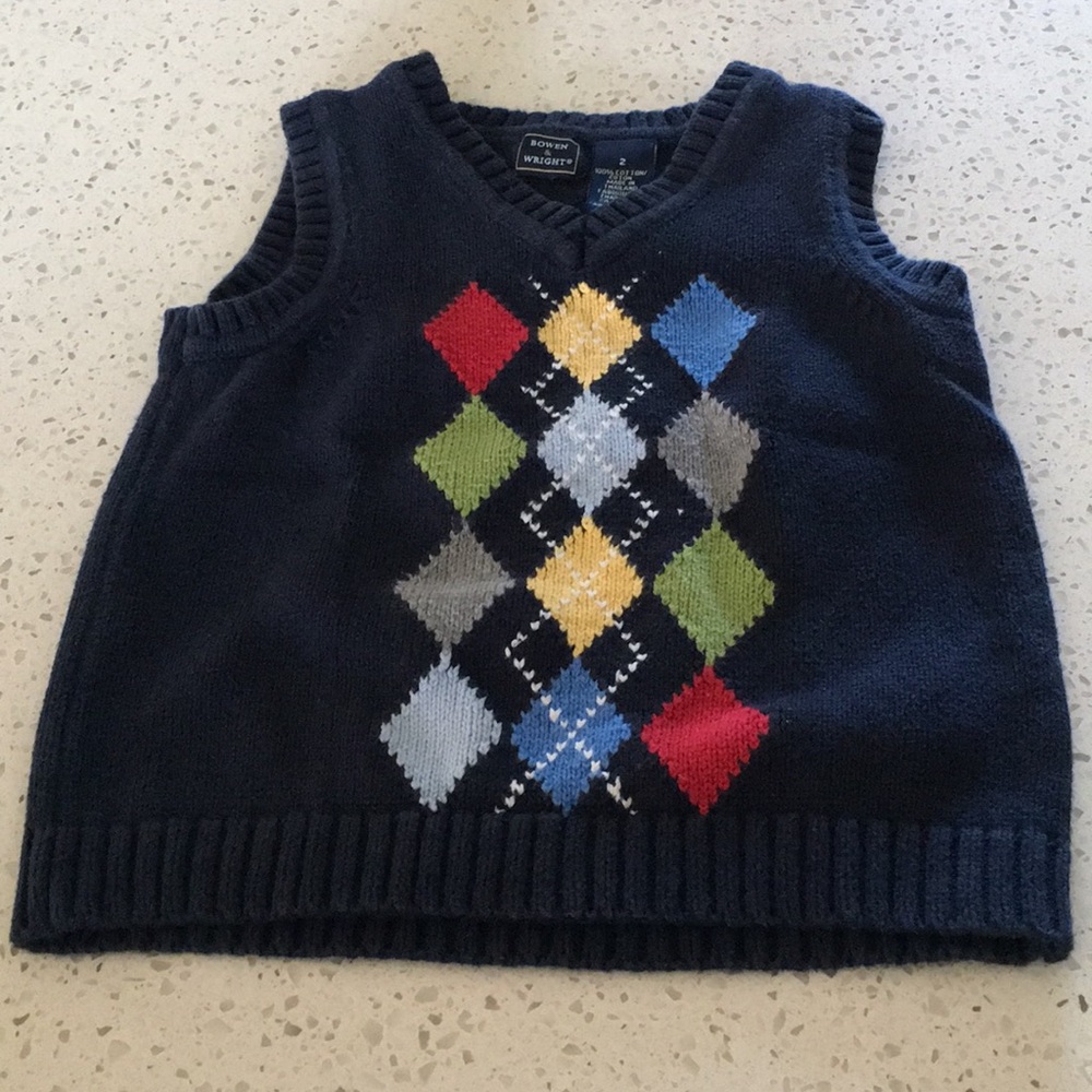 Bowen & Wright Knit Sweater Vest